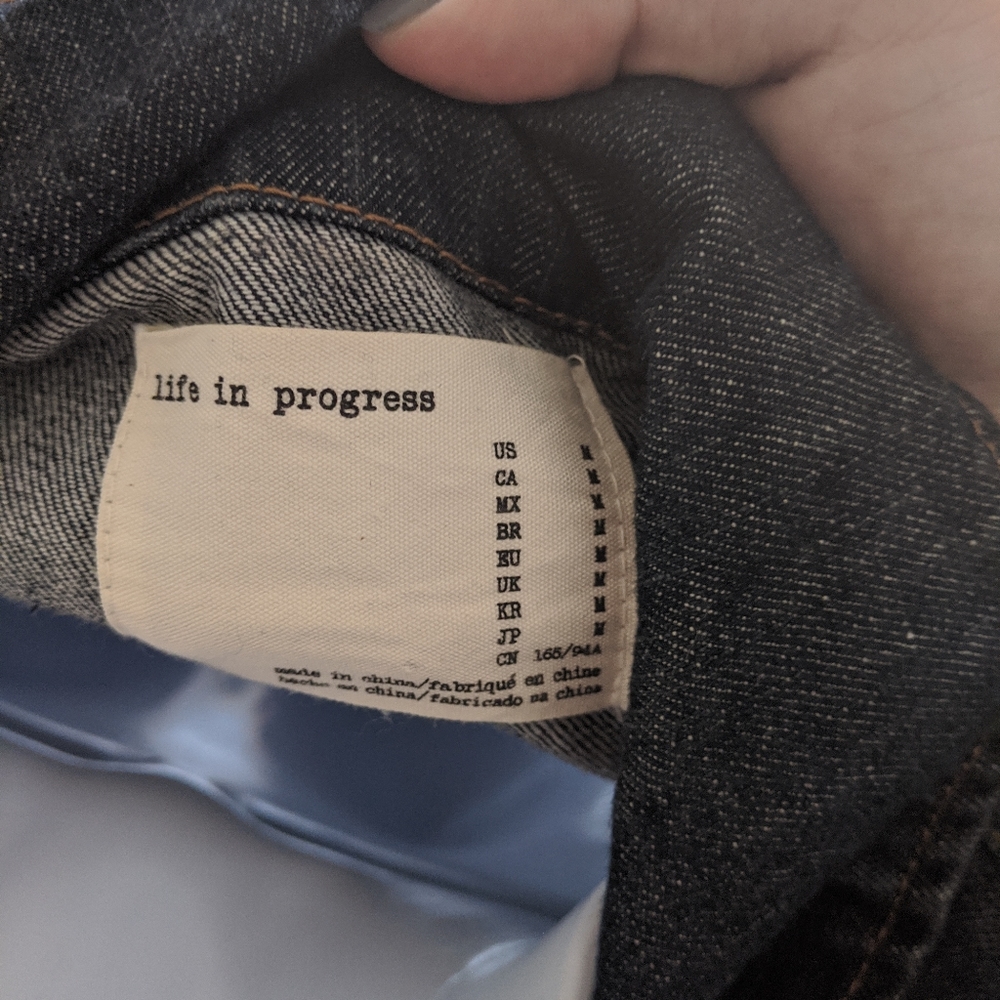 Life In Progress Denim Jacket - Picture 4 of 5